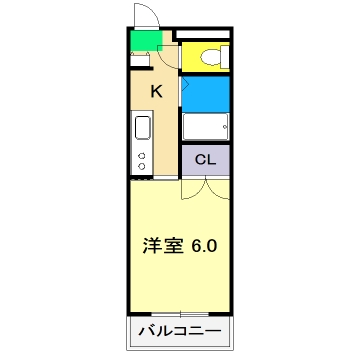 クレメント南宝永の間取り