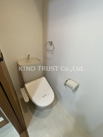 トイレ　ゆったりとした空間のトイレです