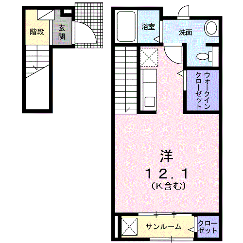 Ｎａｇｏｍｉ　IIの間取り