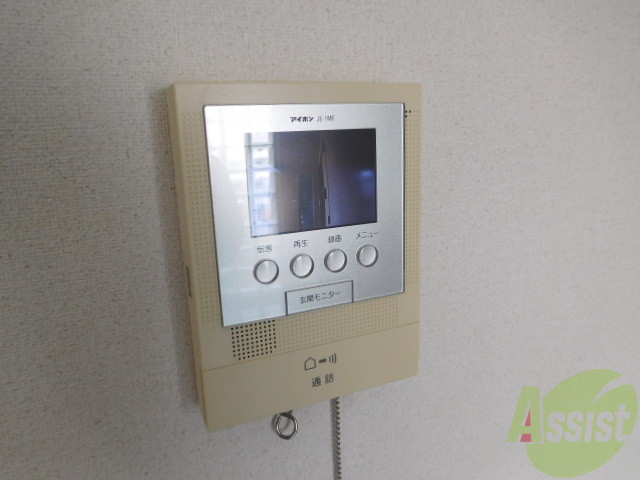 セキュリティ　ＴＶモニタ付きインターホンで安心ですよ