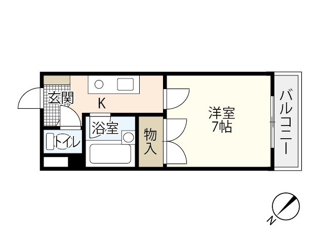 ハイムエトワールの間取り