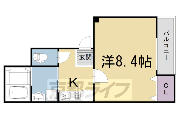 【Ｃｉｖｉｌ　Ｓｔａｇｅ　大宮高辻の間取り】