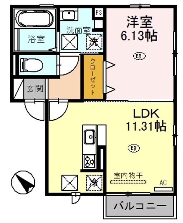 【ソラティオの間取り】