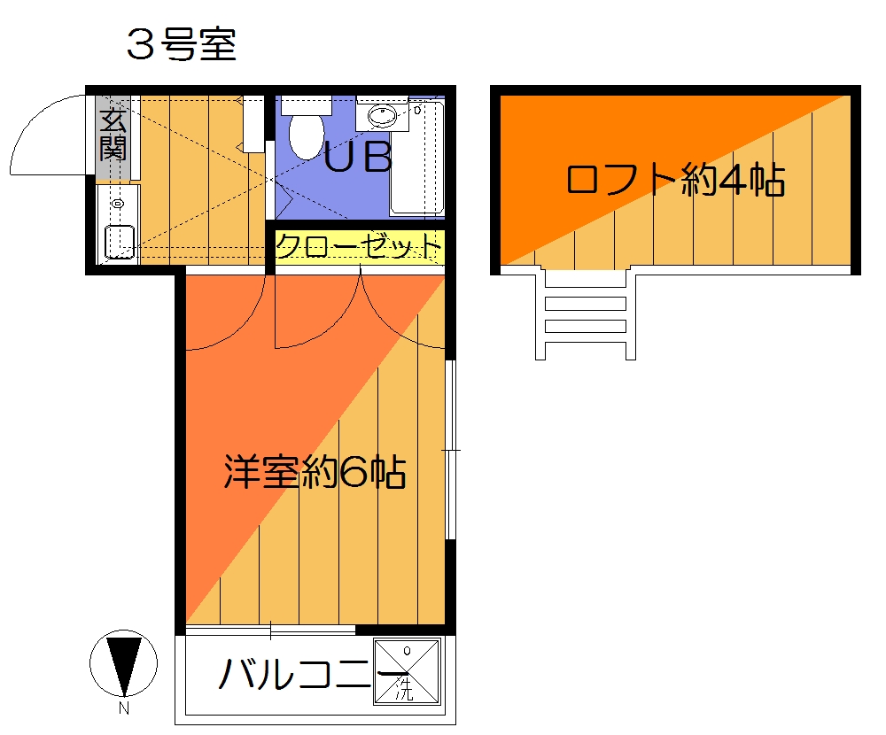 下戸田グレースハイムの間取り