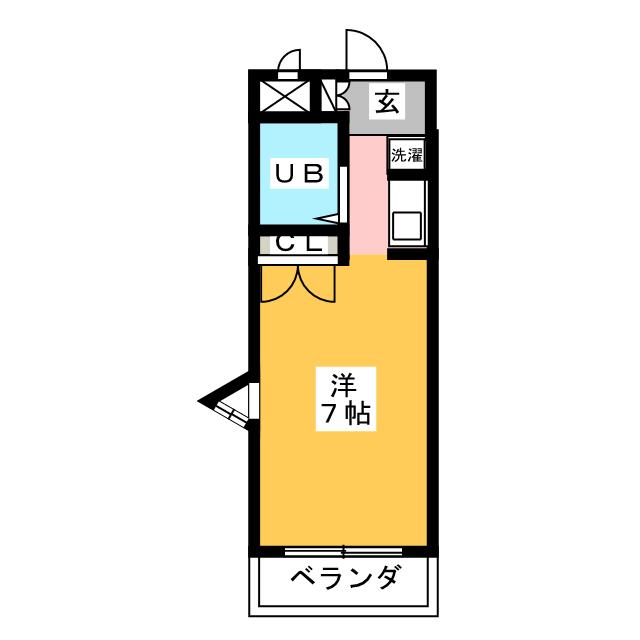 グランデ島田橋の間取り