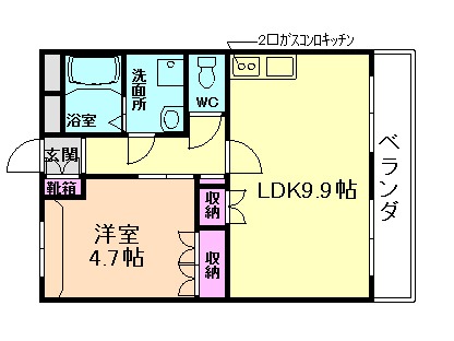 エスポワール・アイの間取り