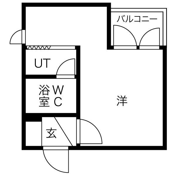 【ベストＬ表参道の間取り】