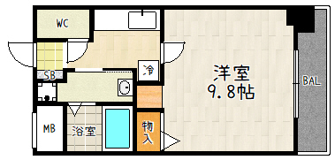 ファービースコート東野の間取り