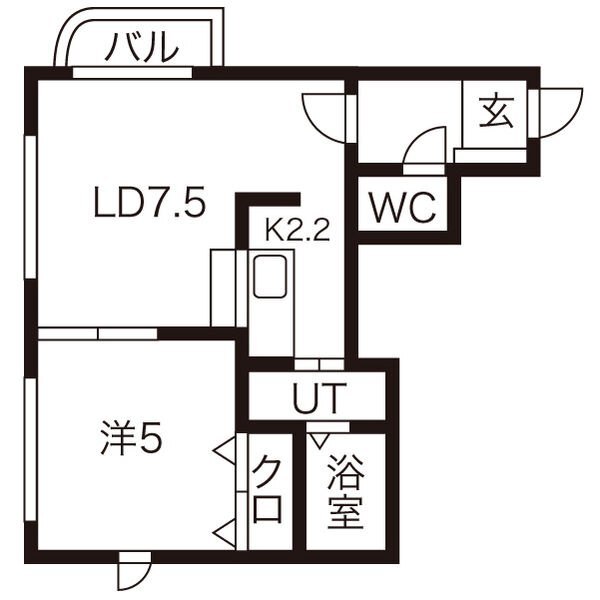 【エルミタージュの間取り】