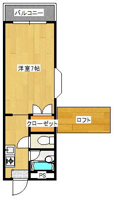 リバーシティ春日の間取り