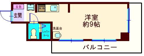 南部コーポラスの間取り