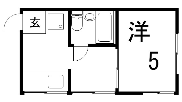 石井荘の間取り