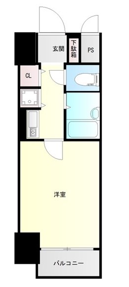 【リーガル上本町の間取り】