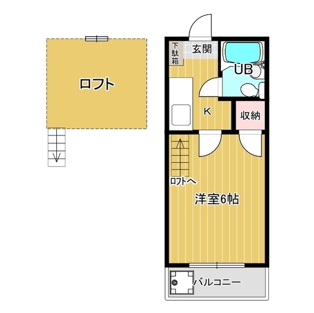 コーポアイの間取り