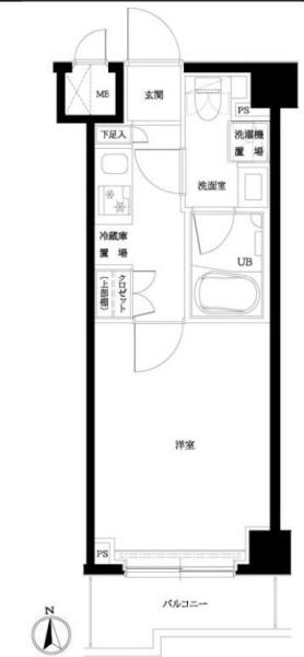 ルーブル横濱吉野町の間取り