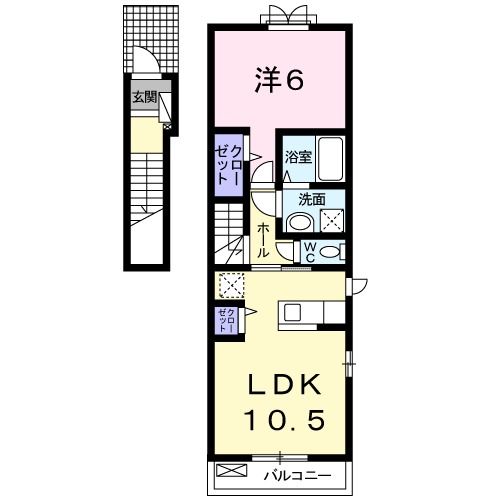 ブローテＫＳIIIの間取り