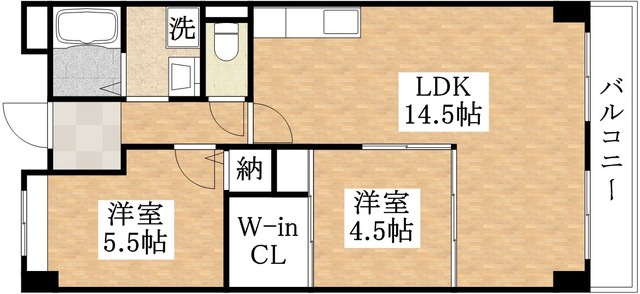 ピノシャトレの間取り