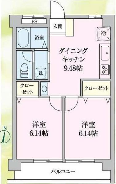 ビバーチェの間取り