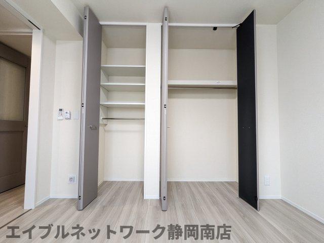 収納　十分な収納スペースがあります