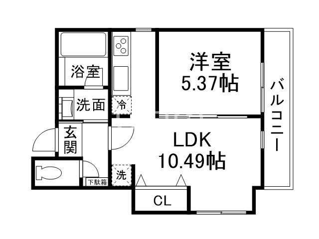 attrice修学院の間取り