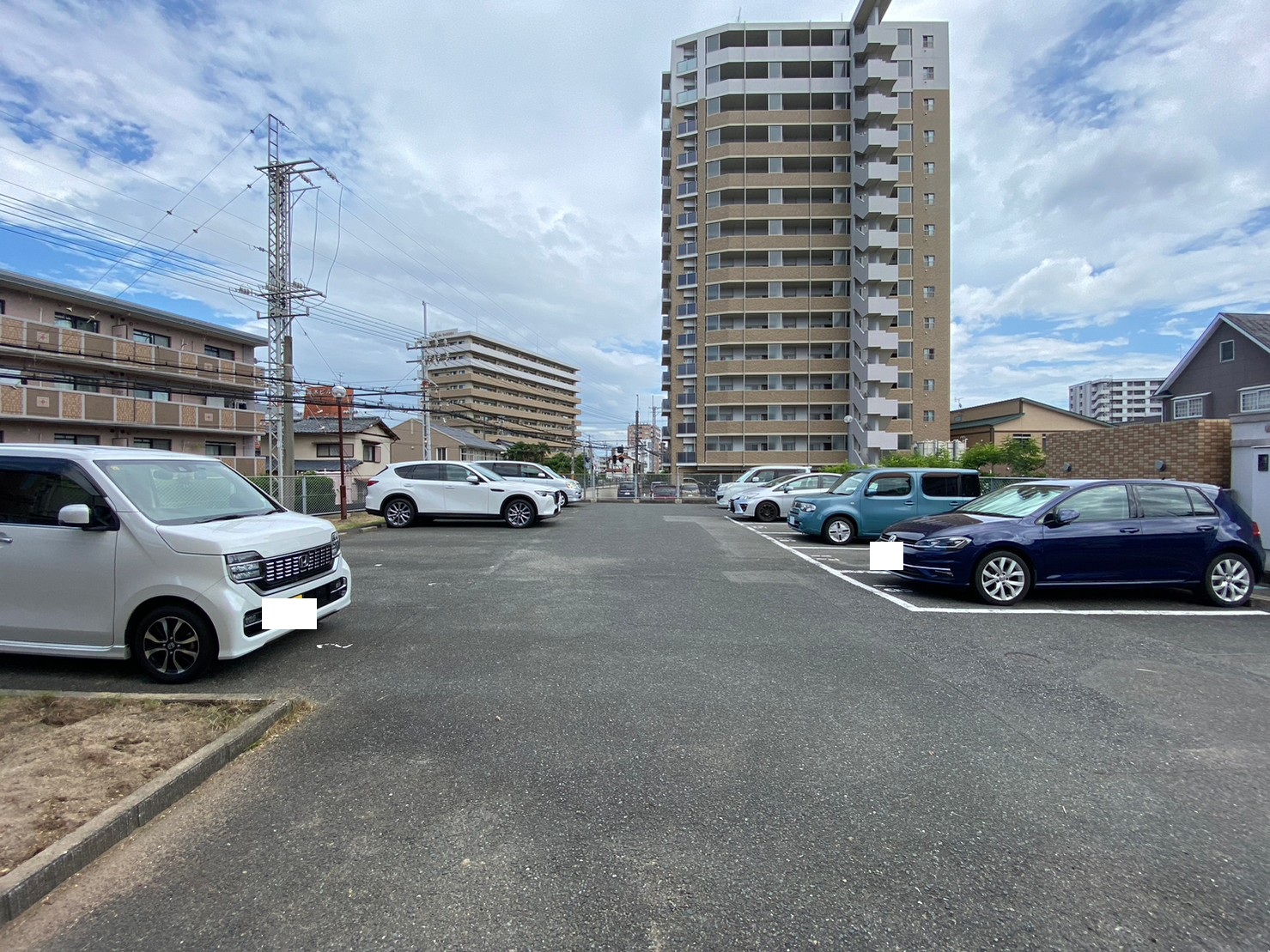 【グリーンフィールド’95の駐車場】