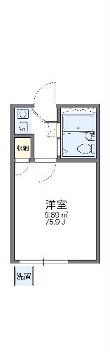 レオパレス下小田井第２の間取り