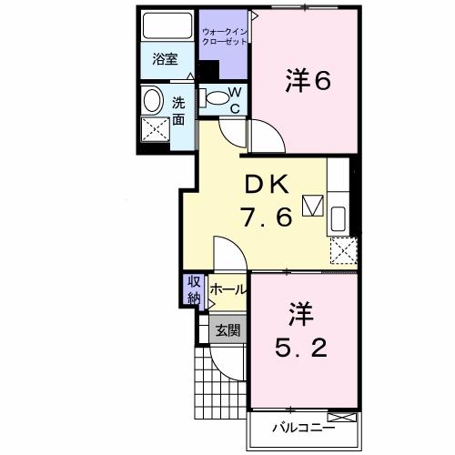 アヴニールの間取り