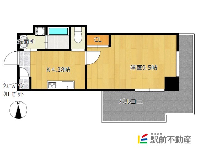 Ｕｎｉ　Ｅ’ｔｅｒｎａ　佐賀医学部前の間取り