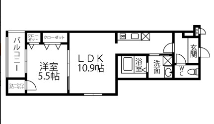 グランエクセルIII番館の間取り