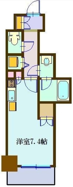 クリオコンフォート府中の間取り