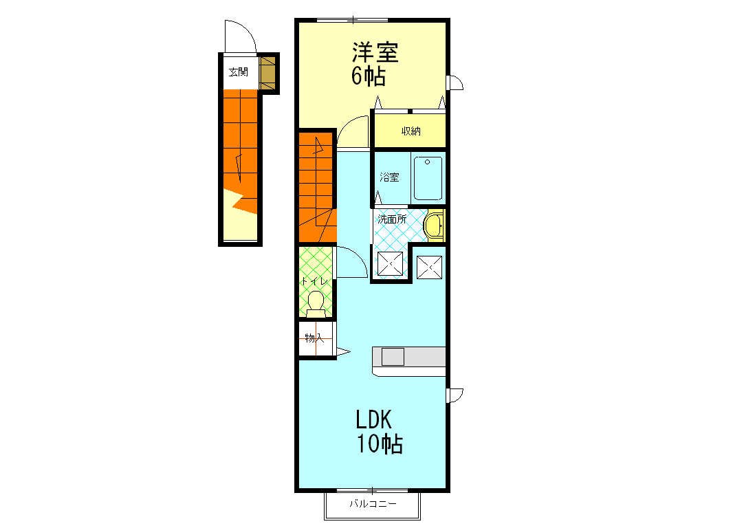 オペラシオンの間取り