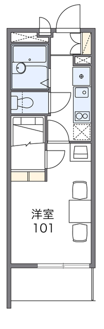 レオパレスかいと(34675)の間取り