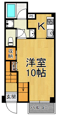 アルコーブ仁川の間取り