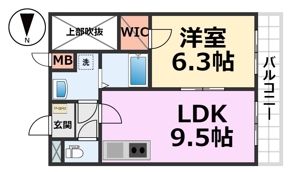 ジュリア塚口の間取り