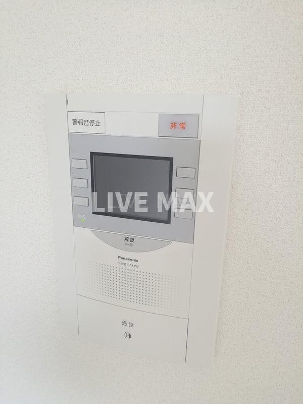 セキュリティ　モニター付きインターホン
