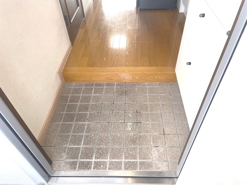 玄関　スッキリした玄関。