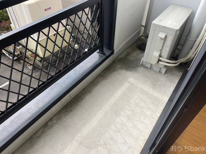 バルコニー　南向きのバルコニーですので、陽当たり良好です。