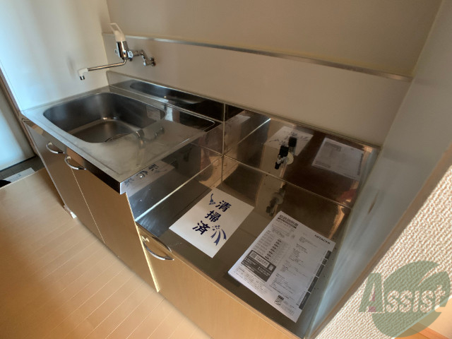 キッチン　調理スペースもあり料理が楽しくなりそうです。