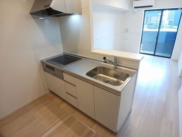 キッチン　対面キッチンで楽しくお料理♪