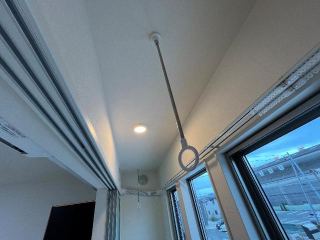 その他設備　室内物干