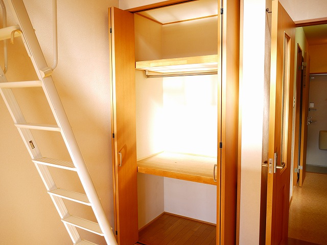 収納　ちょっとした収納スペースも充実しています