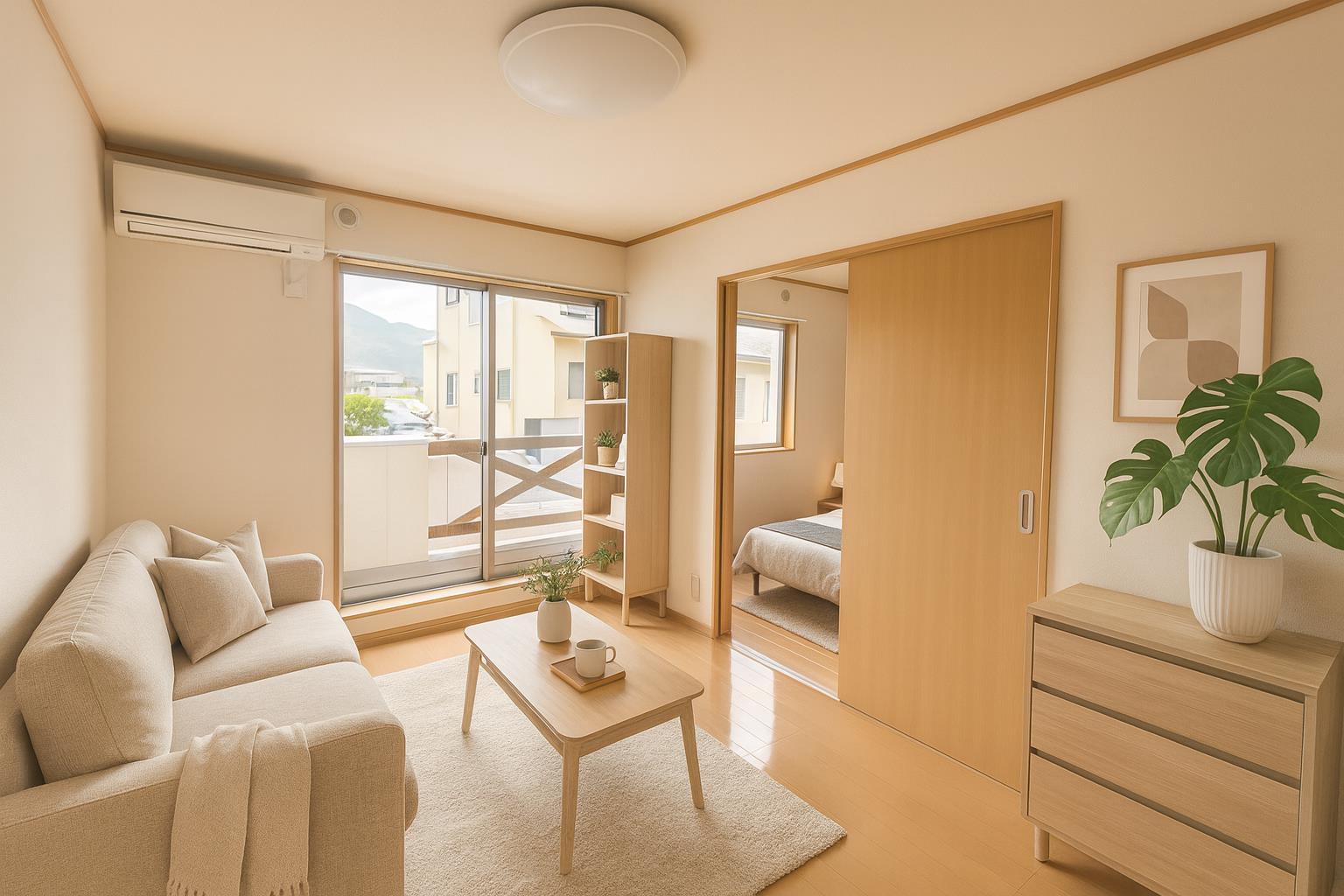 居室・リビング　イメージ写真です（家具等は付いていません）