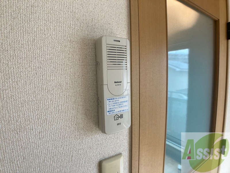 セキュリティ　インターホンは通話ができるので急な訪問があっても安心です