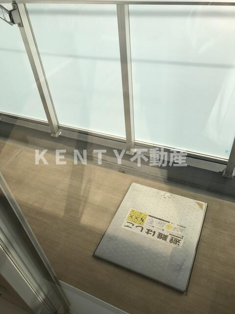 バルコニー　広々としたバルコニーです