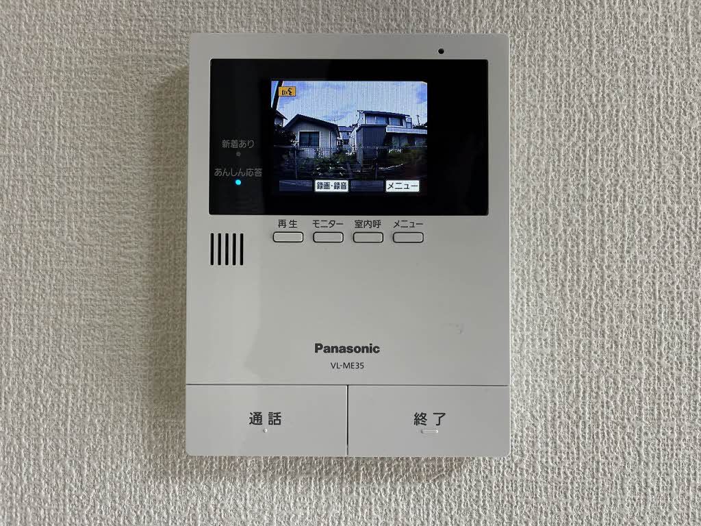 セキュリティ　モニタ付きドアホン