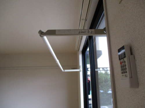 その他設備　室内物干し