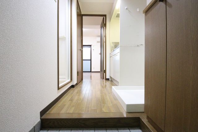 玄関　※別号室のお写真のため現況優先