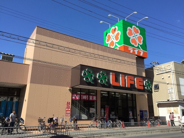 スーパー　ライフ豊津店（スーパー）まで432m
