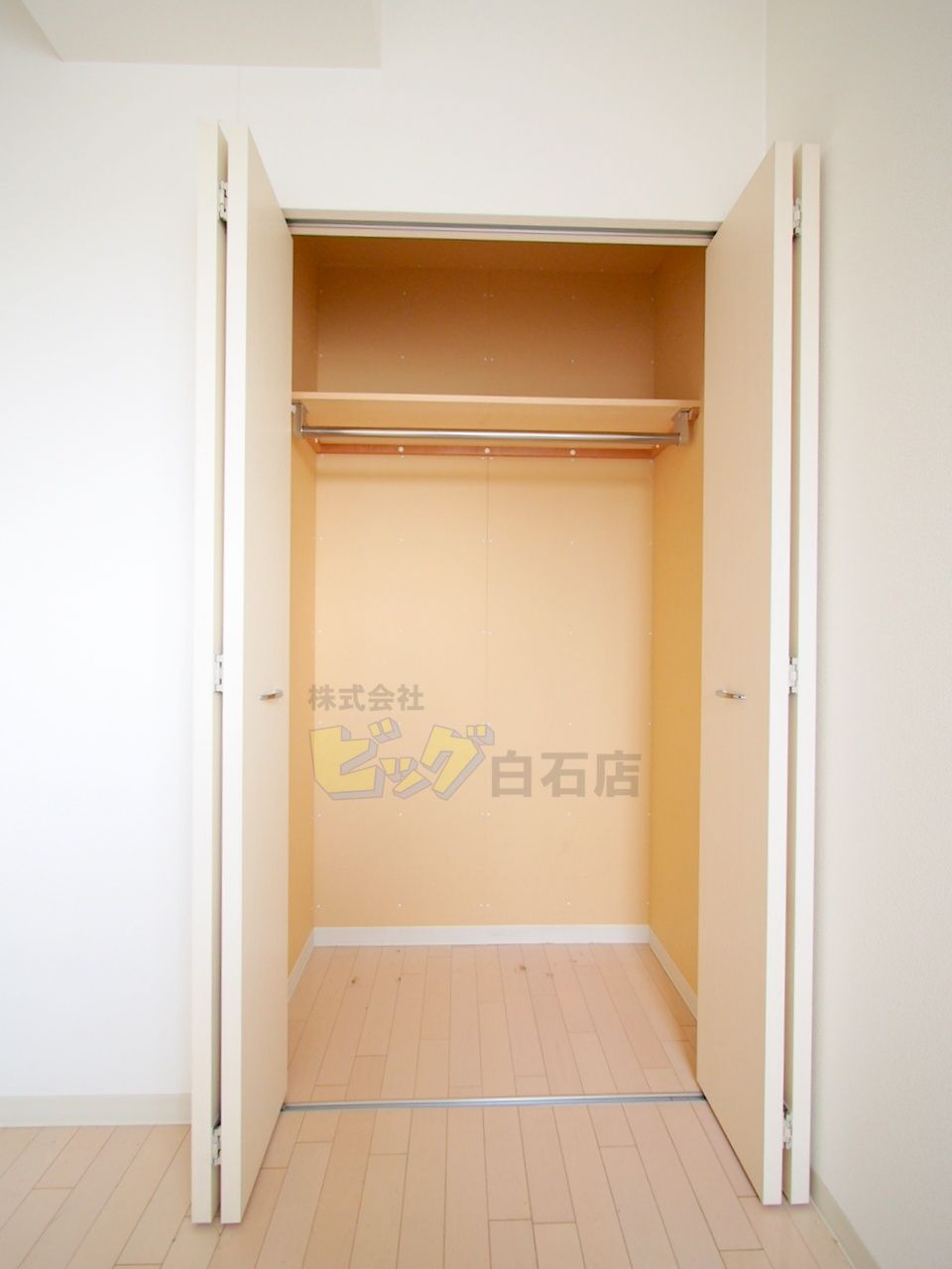 収納　各部屋にクローゼットを完備しています♪