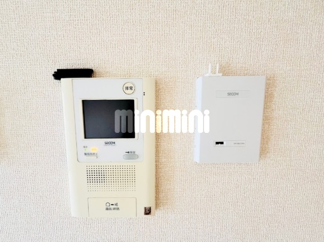 セキュリティ　モニター付きインターホンで安心！